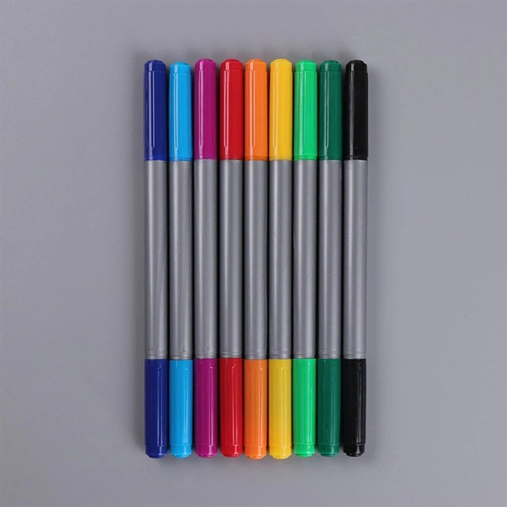 60 Colors Two Tips Felt Water Color Brush
